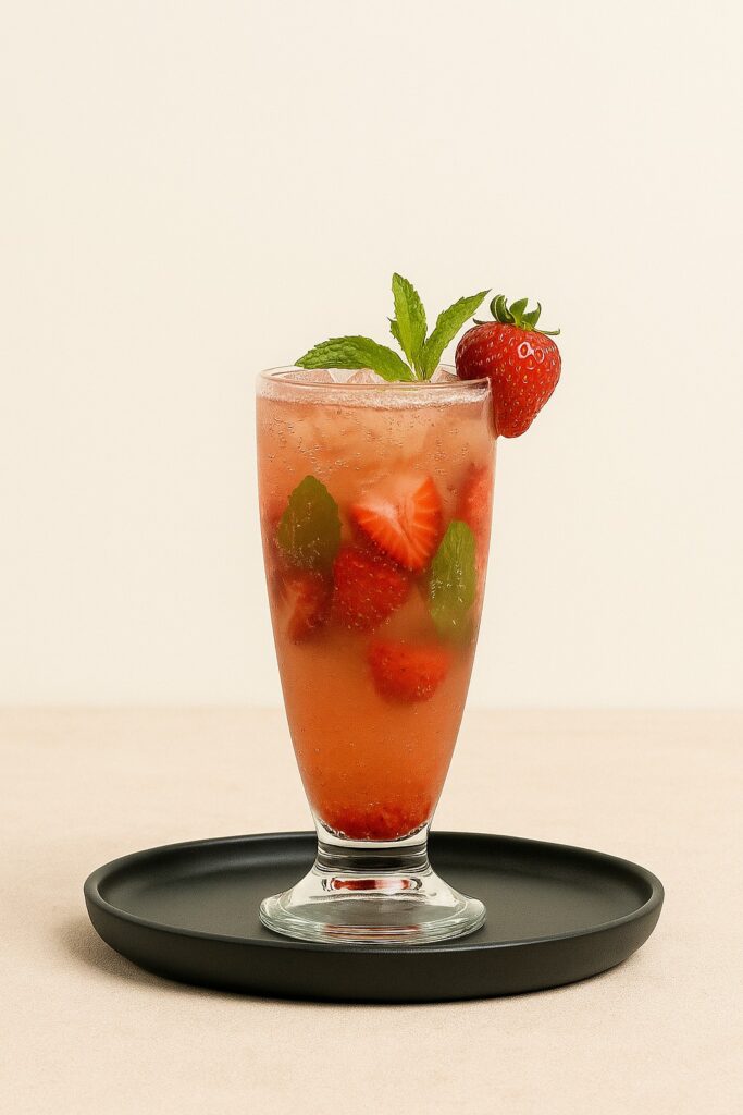 Virgin Strawberry Mojito